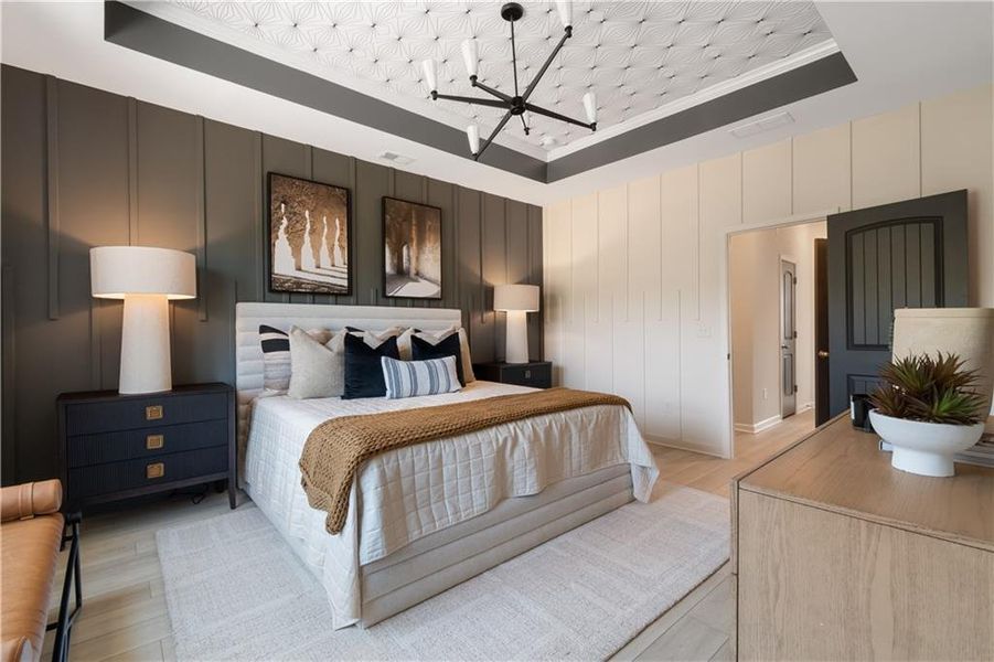 Furnished interior view inside a new home in Daybreak, Newnan (Image 35).