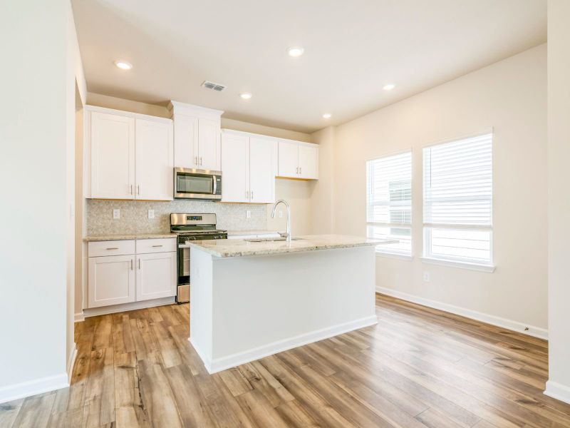 Skip takeout and cook dinner in the well-appointed kitchen.