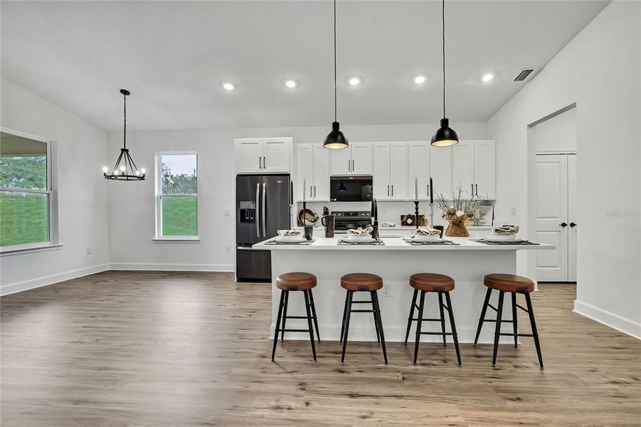 Furnished interior view inside a new home in , Weeki Wachee (Image 17). Furnished interior view inside a new home in , Weeki Wachee (Image 17).