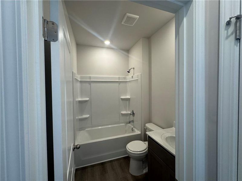 Furnished interior view inside a new home in The Reserve at Willow Oaks, Canton (Image 4). Furnished interior view inside a new home in The Reserve at Willow Oaks, Canton (Image 4).