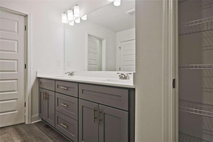 Furnished interior view inside a new home in Porter Reserve, Decatur (Image 7).