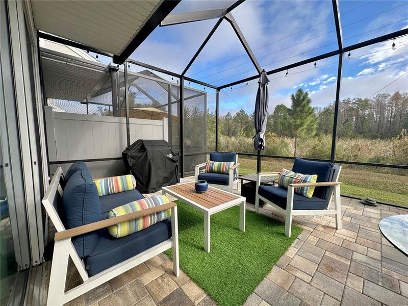 Exterior details and patio area of a home in , Land O' Lakes (Image 4). Exterior details and patio area of a home in , Land O' Lakes (Image 4).