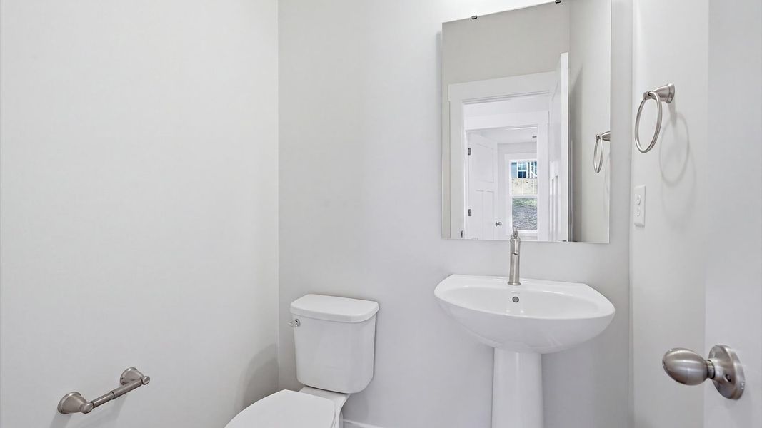 Furnished interior view inside a new home in Creeks at Midway, Anderson (Image 16).
