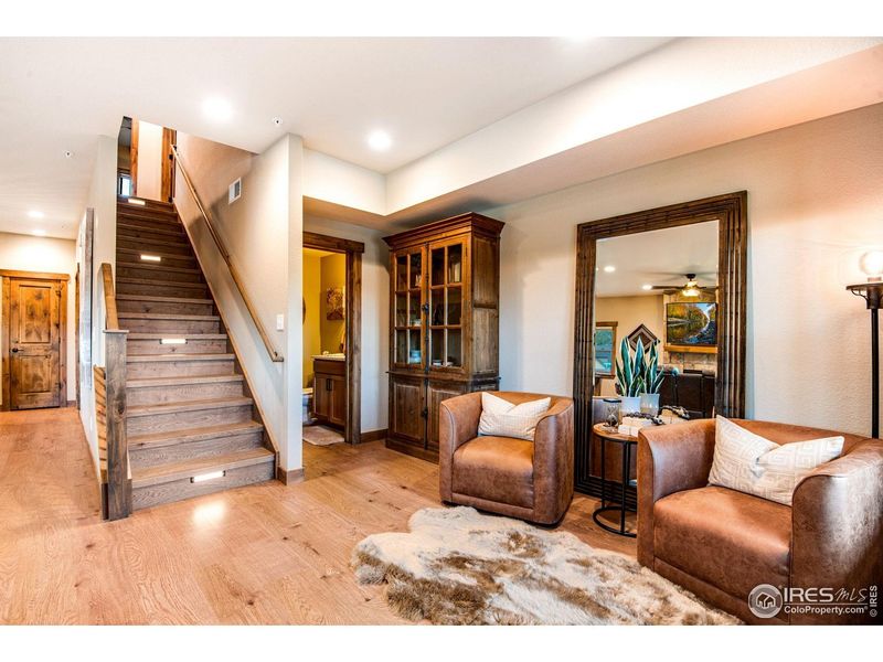 Furnished interior view inside a new home in , Estes Park (Image 12).