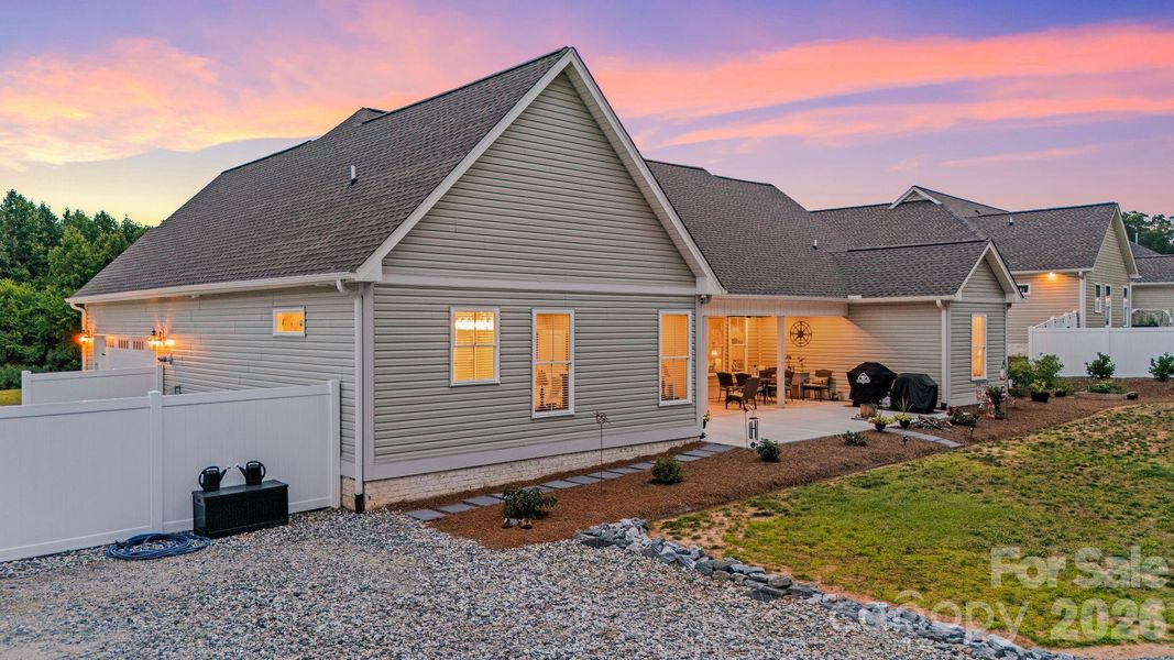 Exterior details and patio area of a home in , Lexington (Image 25).