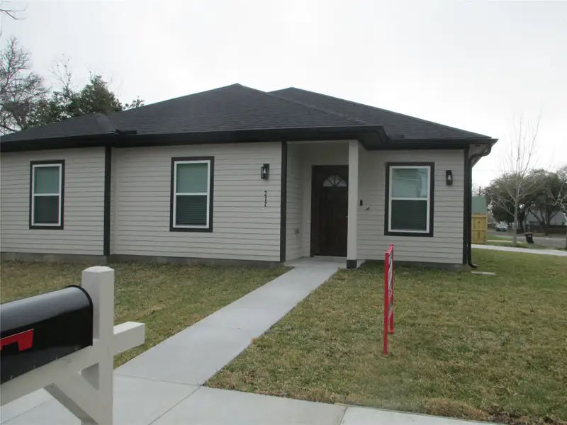 Exterior details and patio area of a home in , Baytown (Image 21). Exterior details and patio area of a home in , Baytown (Image 21).
