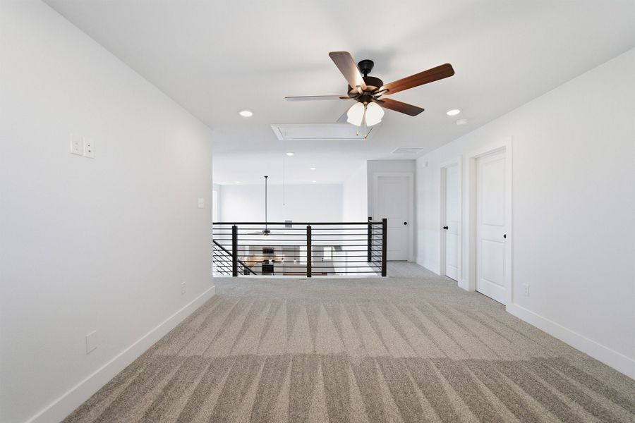 Spacious, unfurnished interior of a new home in Heartland, Heartland (Image 26). Spacious, unfurnished interior of a new home in Heartland, Heartland (Image 26).