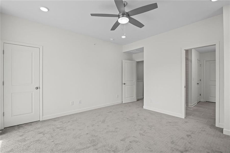 Spacious, unfurnished interior of a new home in The Village at River Green, Canton (Image 37).