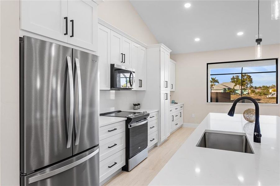 Furnished interior view inside a new home in , Cape Coral (Image 6).