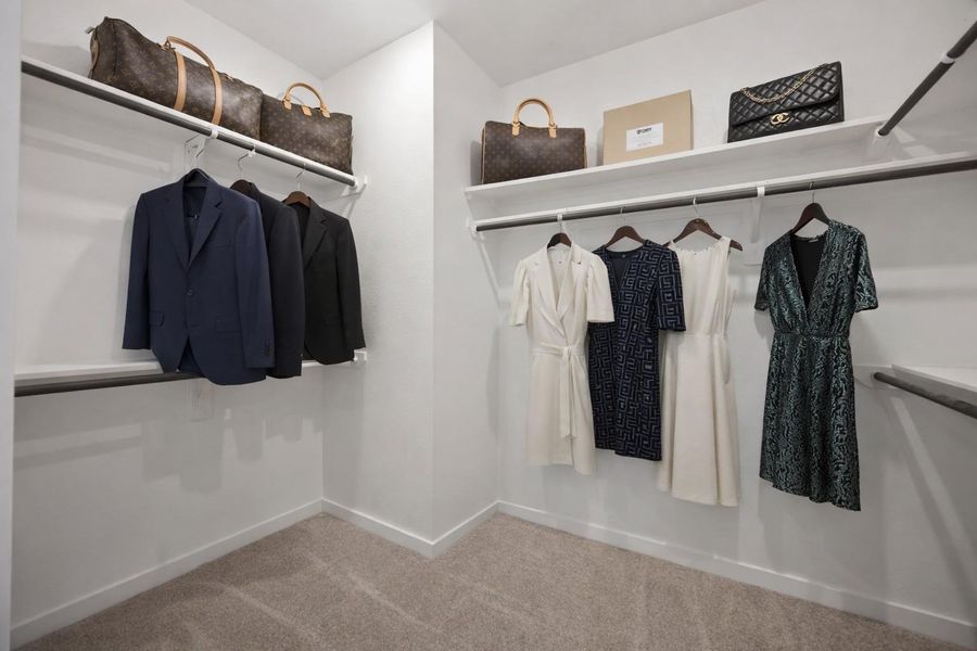 This is virtual staging photo. Primary Closet This is virtual staging photo. Primary Closet