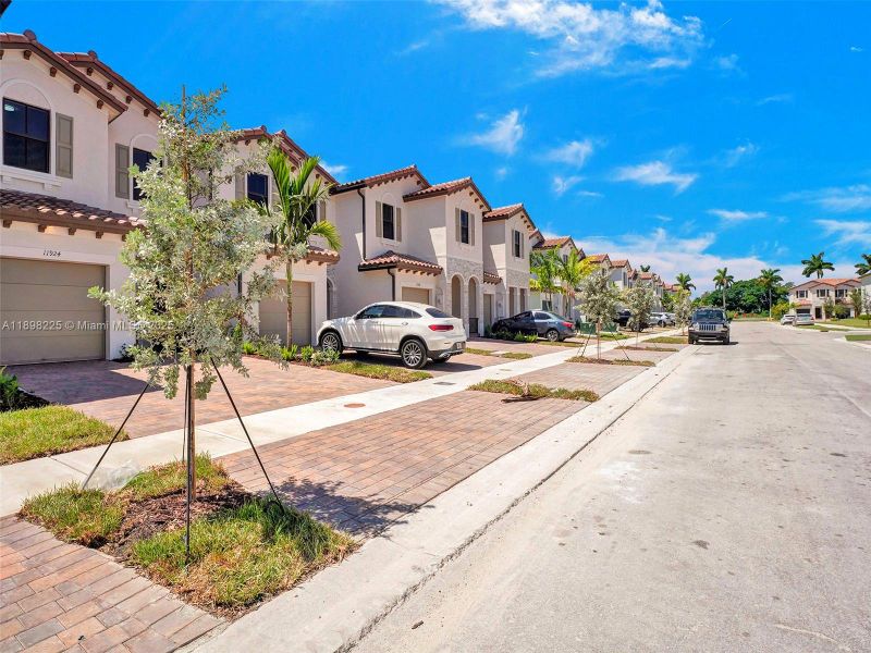 Exterior details and patio area of a home in , Homestead (Image 19). Exterior details and patio area of a home in , Homestead (Image 19).