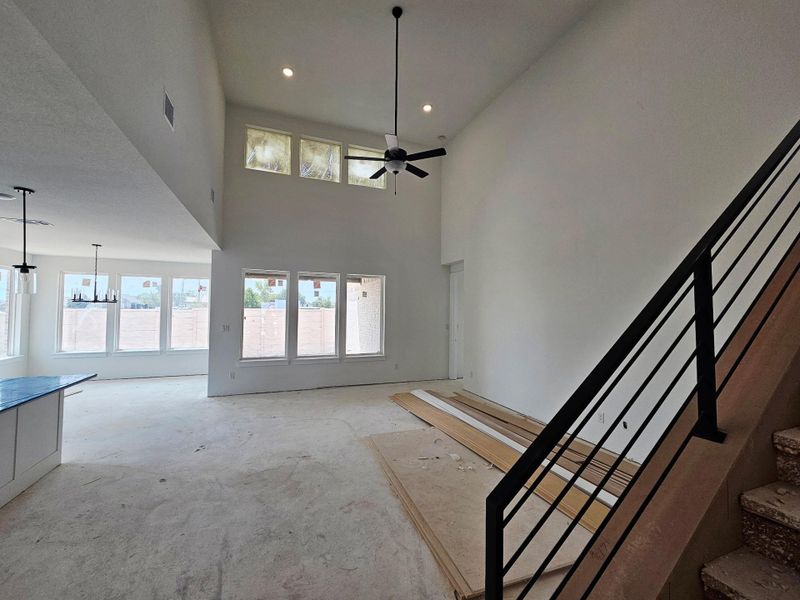 Spacious, unfurnished interior of a new home in Blackhawk in Pflugerville, Pflugerville (Image 15).