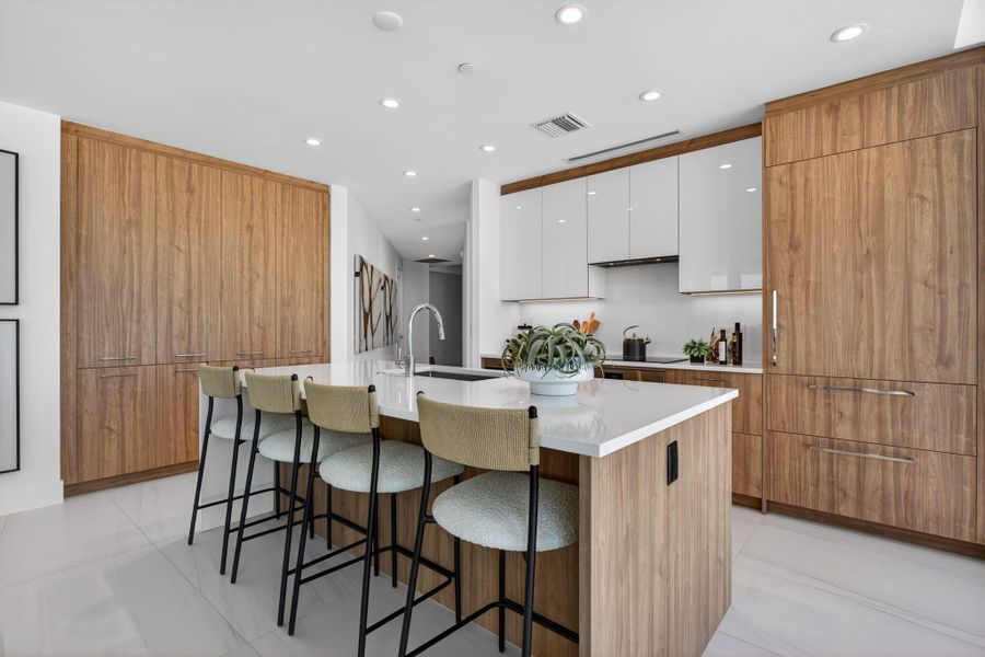 Furnished interior view inside a new home in , Fort Lauderdale (Image 13).