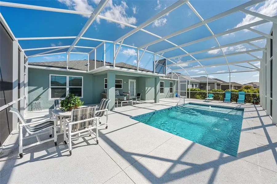 Exterior details and patio area of a home in , The Villages (Image 33).