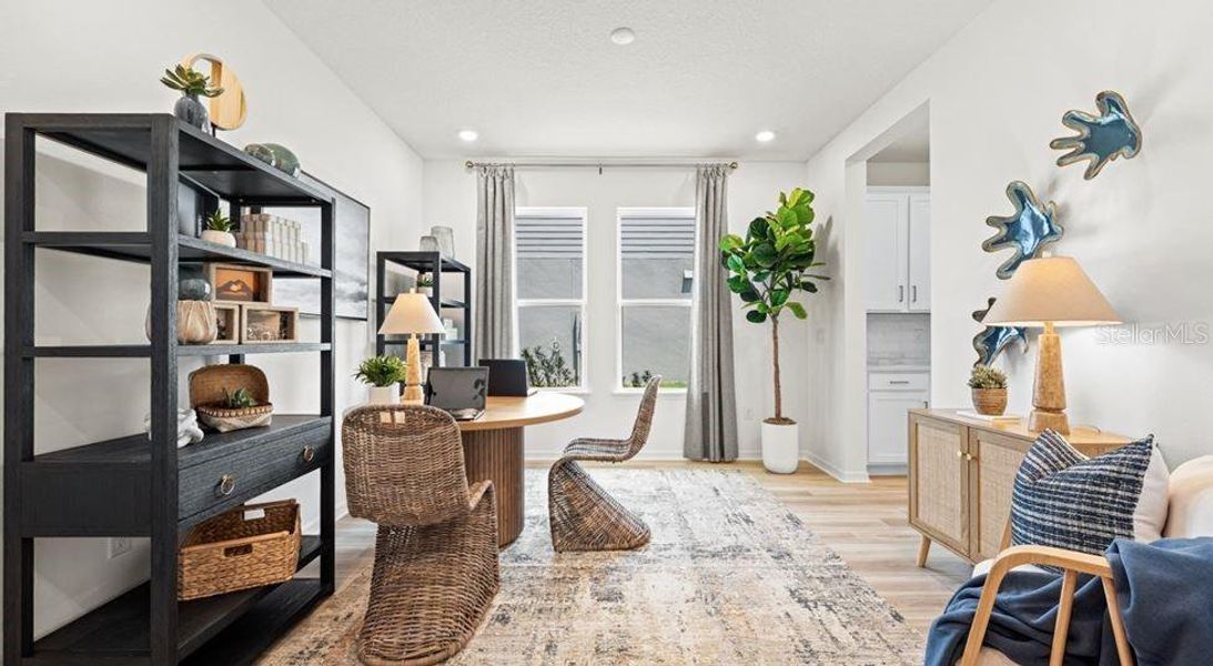 Furnished interior view inside a new home in Palms at Coasterra, Palmetto (Image 15).