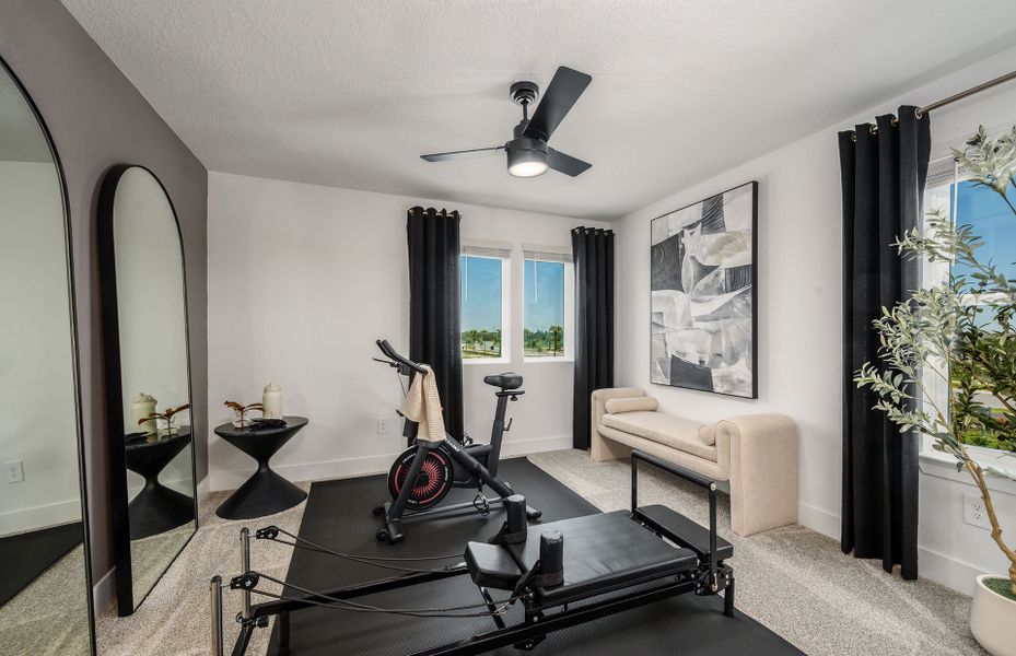 Representative furnished interior of a home built from the Yellowstone by Pulte Homes in Riverwood, Zephyrhills (Image 10).