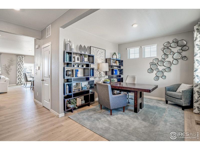 Furnished interior view inside a new home in Tailholt, Severance (Image 25).