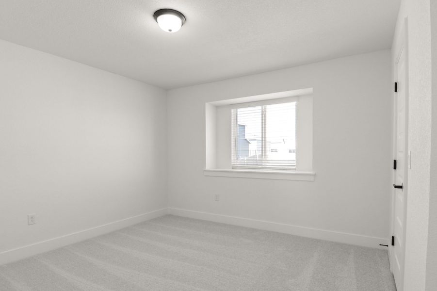 Spacious, unfurnished interior of a new home in Easton Park, Austin (Image 26).