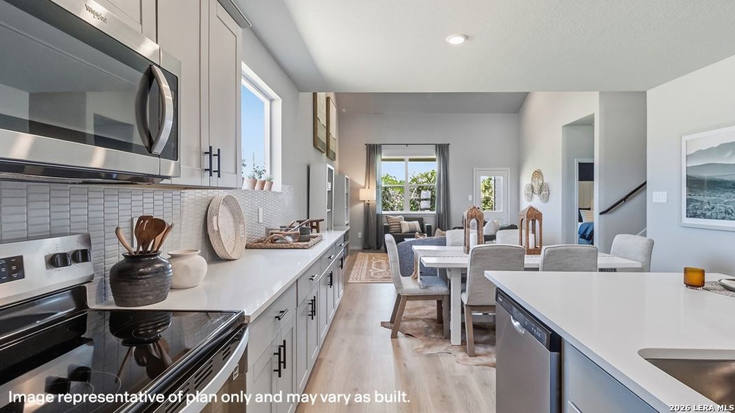 Furnished interior view inside a new home in , Mico (Image 20).