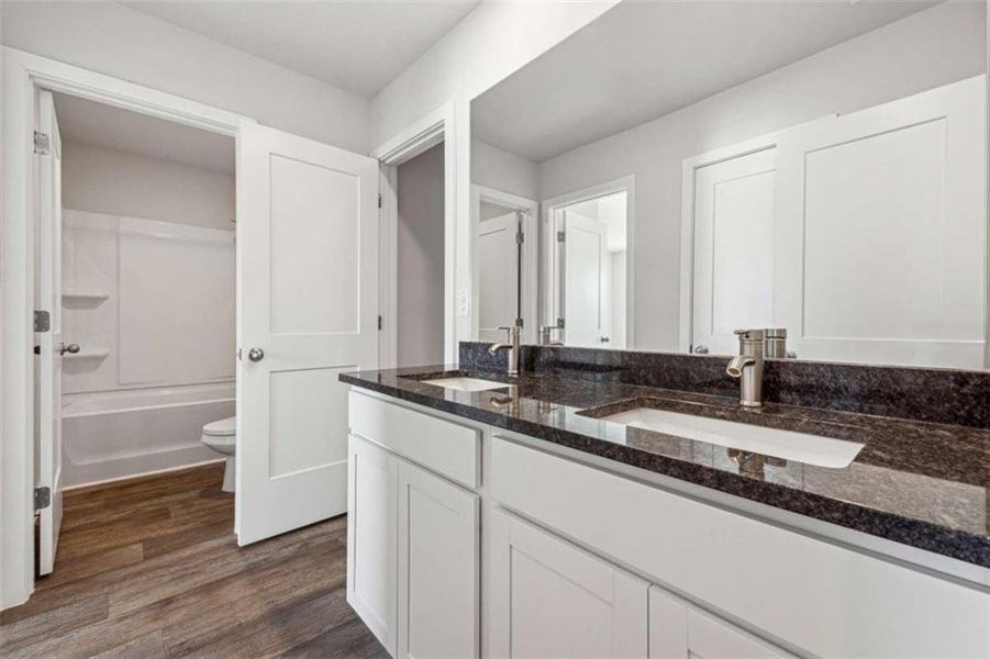 Furnished interior view inside a new home in Southern Hills, McDonough (Image 6). Furnished interior view inside a new home in Southern Hills, McDonough (Image 6).