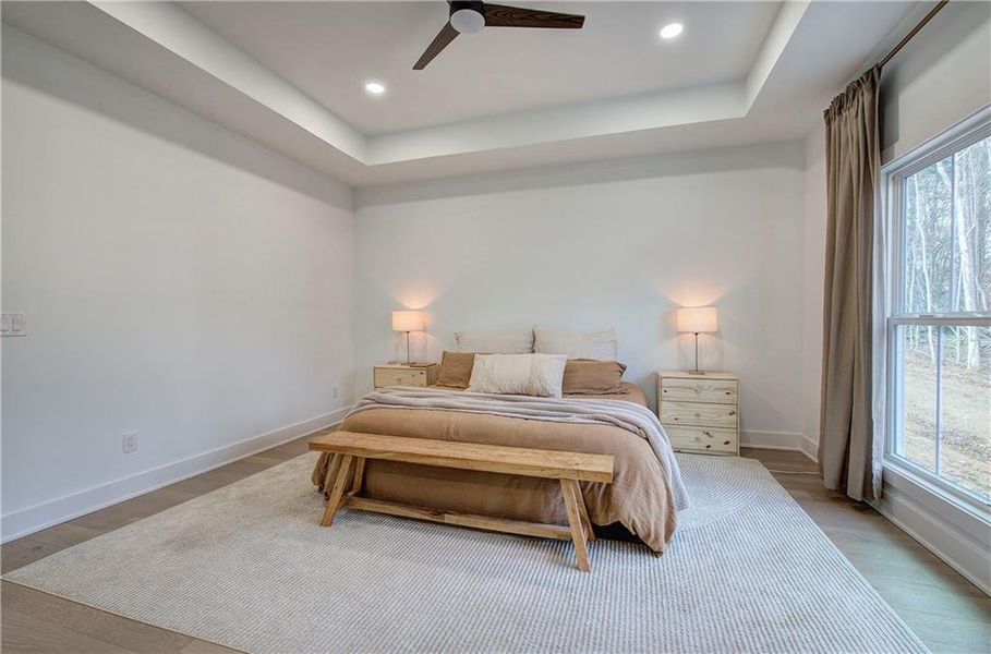 Furnished interior view inside a new home in , Cartersville (Image 28).