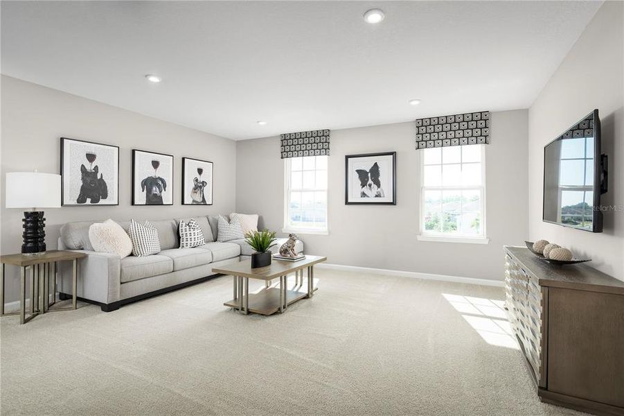 Furnished interior view inside a new home in Copperleaf, Ocala (Image 18). Furnished interior view inside a new home in Copperleaf, Ocala (Image 18).