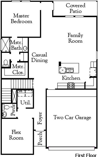2D floor plan layout for the Llana by Coventry Homes in Briarwood, Elgin, TX (Image 5). 2D floor plan layout for the Llana by Coventry Homes in Briarwood, Elgin, TX (Image 5).