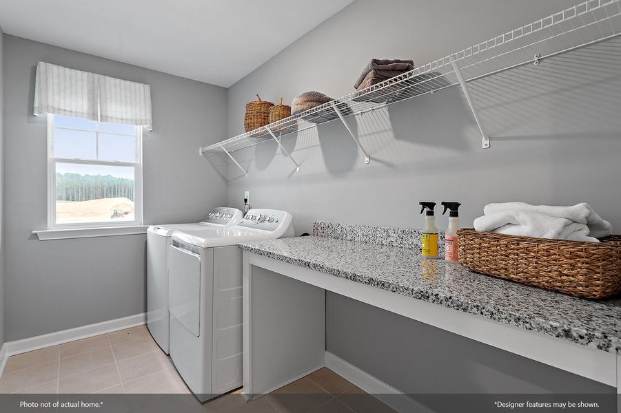 Furnished interior view inside a new home in Parris Meadows, Chesnee (Image 11).