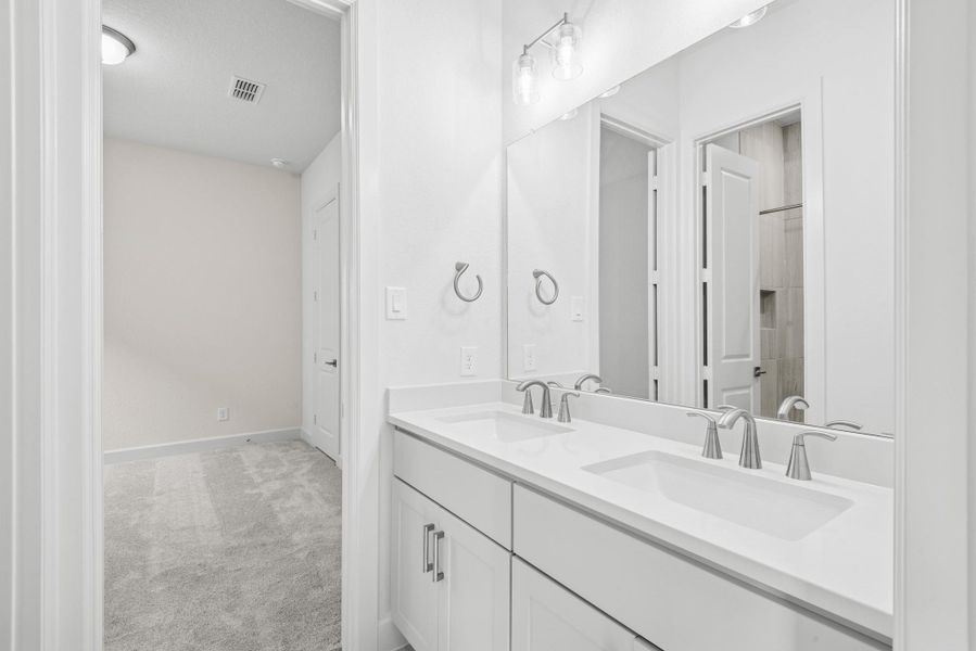 Furnished interior view inside a new home in ARTAVIA - Parkview Collection, Conroe (Image 10).