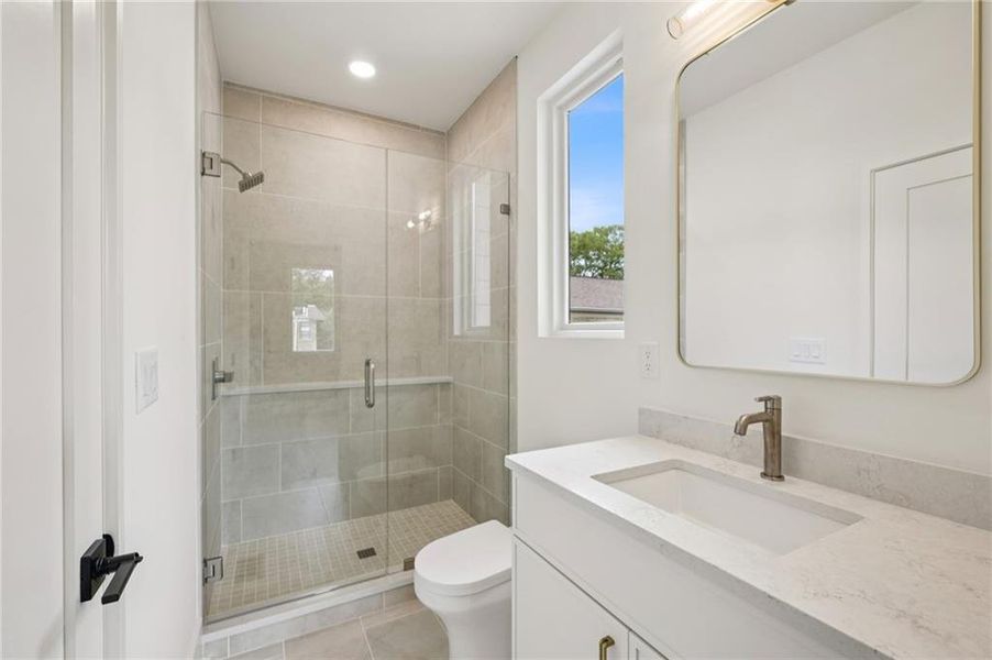 Furnished interior view inside a new home in , Atlanta (Image 5).