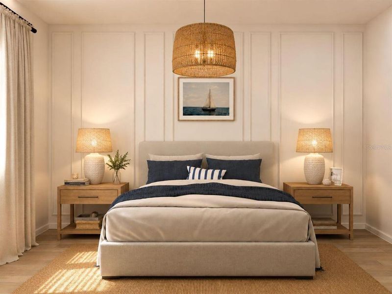 Furnished interior view inside a new home in , Sanford (Image 8).