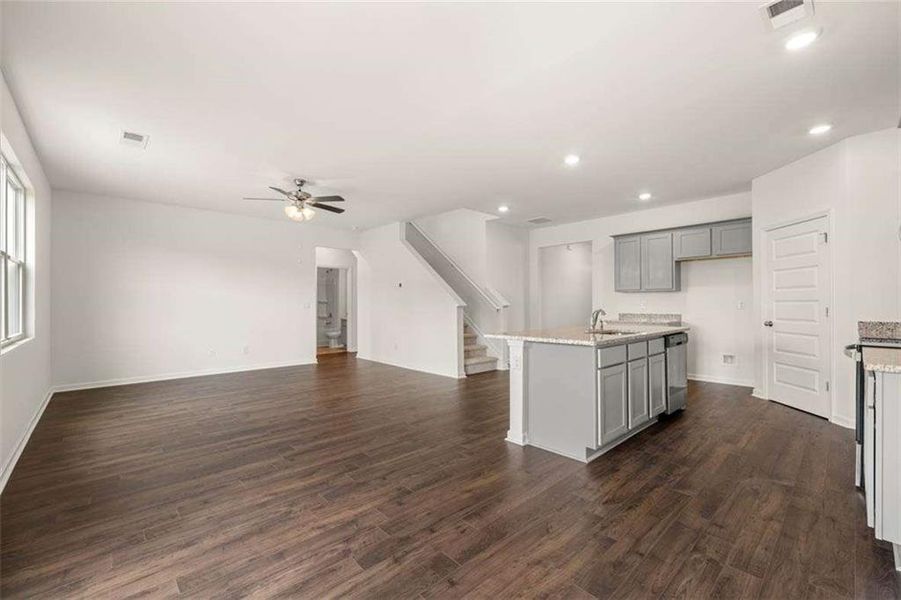 Spacious, unfurnished interior of a new home in The Reserve at Calcutta, Stockbridge (Image 24).