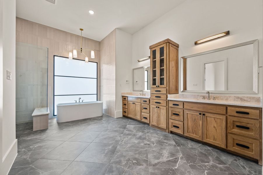 Furnished interior view inside a new home in The Resort on Eagle Mt. Lake, Fort Worth (Image 14).