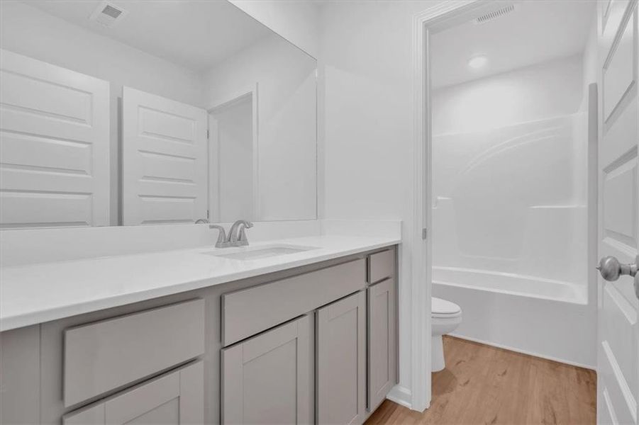 Furnished interior view inside a new home in Salacoa, Calhoun (Image 7).