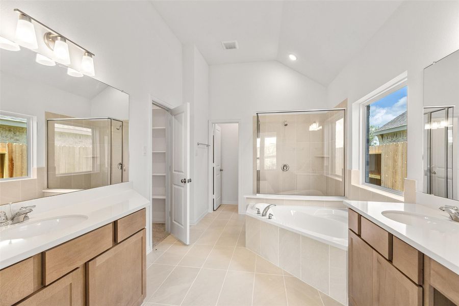 Furnished interior view inside a new home in Azalea, Pattison (Image 6).