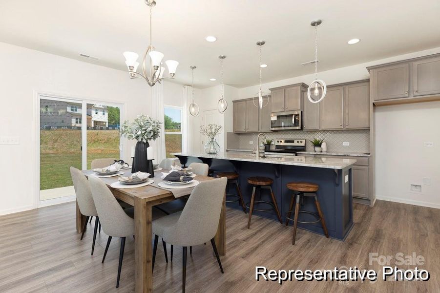 Furnished interior view inside a new home in Streamside, Red Cross (Image 6).