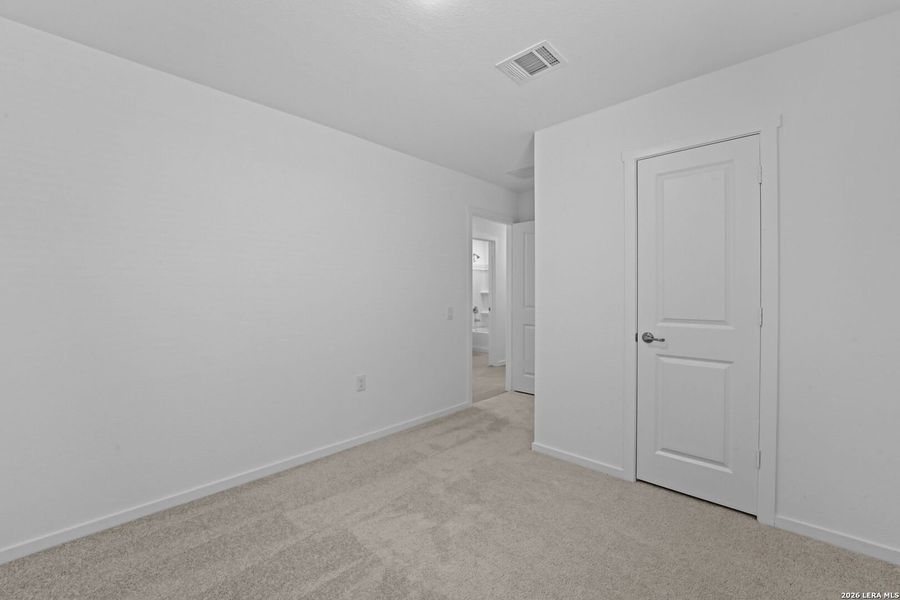 Spacious, unfurnished interior of a new home in Valle Sol, Von Ormy (Image 11). Spacious, unfurnished interior of a new home in Valle Sol, Von Ormy (Image 11).