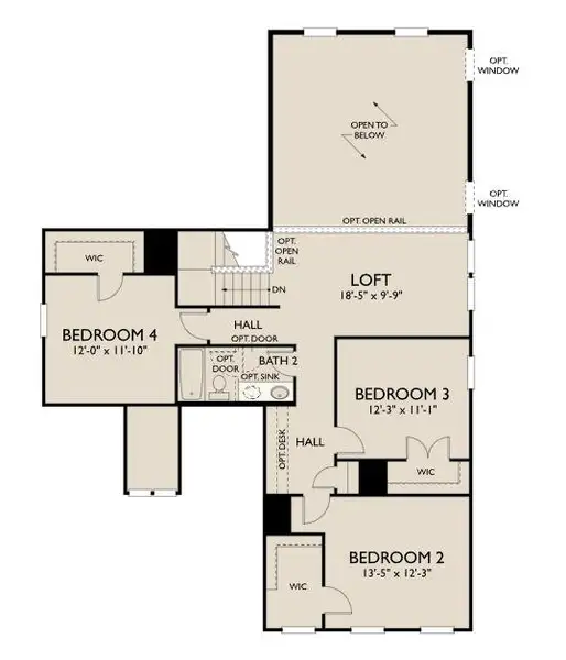 2D floor plan layout of this home in , Summerville, SC (Image 3).