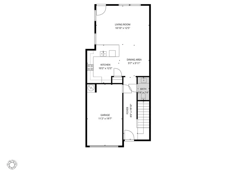 2D floor plan layout of this home in , Houston, TX (Image 4).