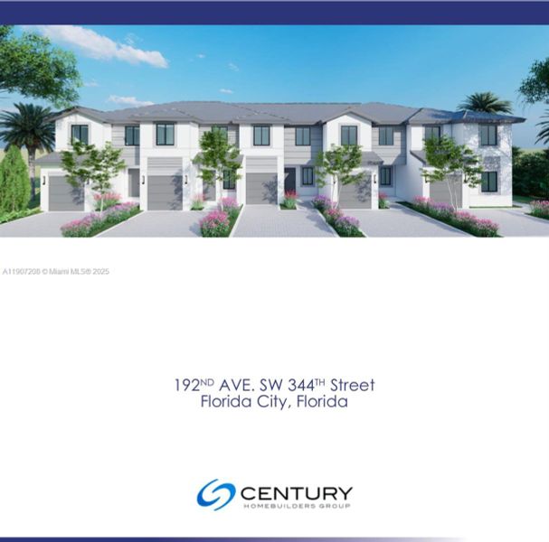 Front exterior of a new home in , Homestead, FL, highlighting curb appeal (Image 4). Front exterior of a new home in , Homestead, FL, highlighting curb appeal (Image 4).