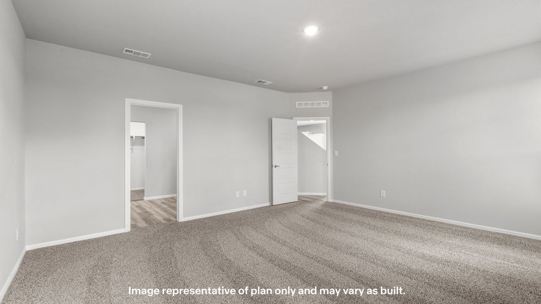 Spacious, unfurnished interior of a new home in Legacy South, Midland (Image 13). Spacious, unfurnished interior of a new home in Legacy South, Midland (Image 13).