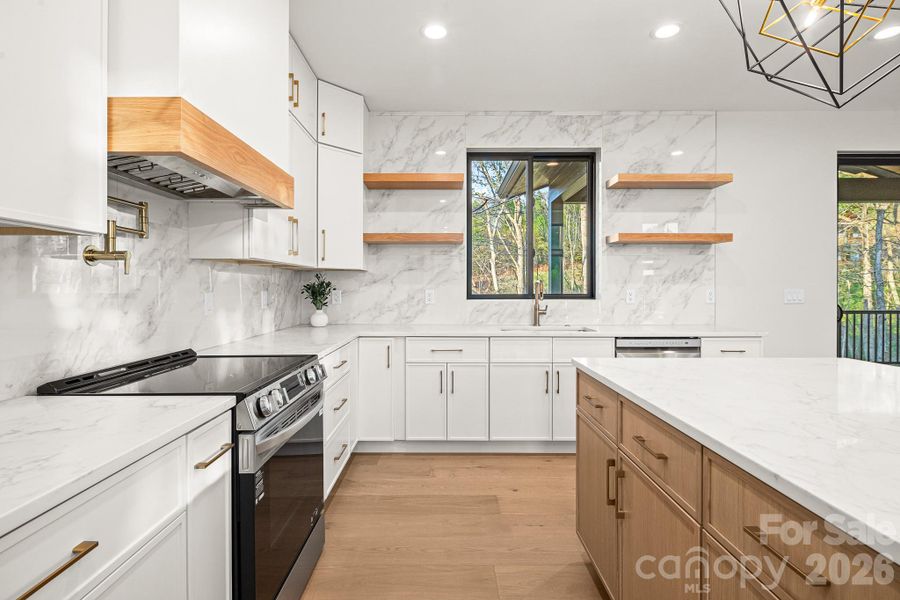 Furnished interior view inside a new home in , Candler (Image 17).