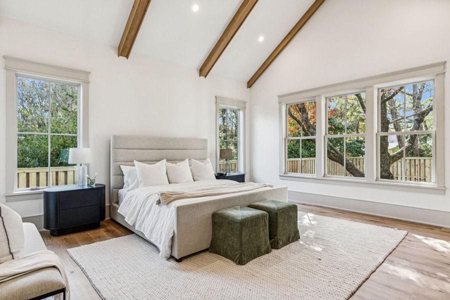 Furnished interior view inside a new home in , Mount Pleasant (Image 47).