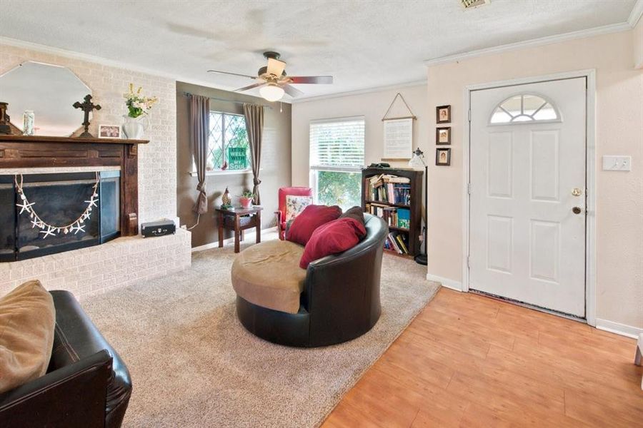 Furnished interior view inside a new home in , Whitney (Image 7).