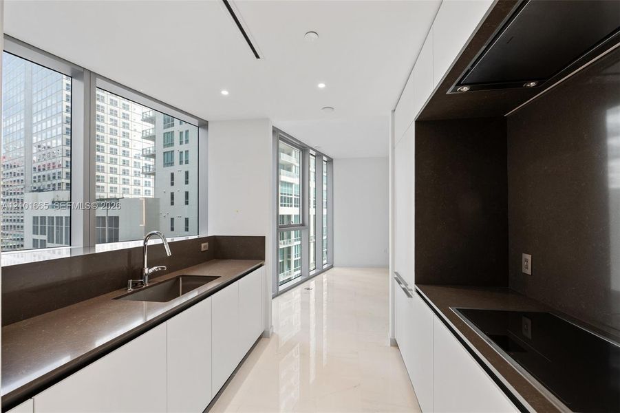 Furnished interior view inside a new home in Aston Martin Residences, Miami (Image 12).