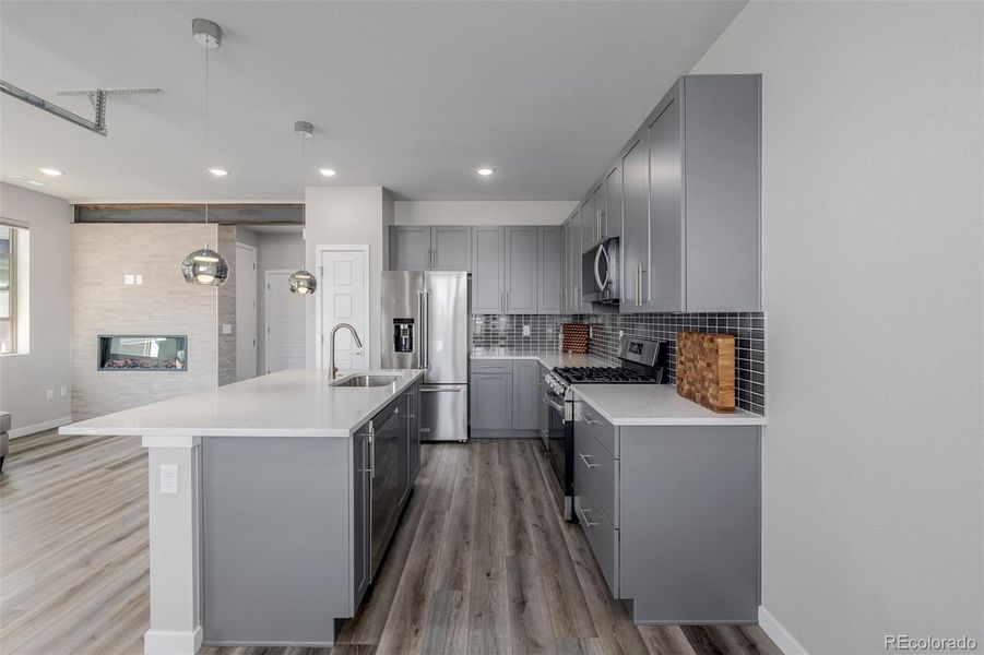 Furnished interior view inside a new home in , Lakewood (Image 10). Furnished interior view inside a new home in , Lakewood (Image 10).