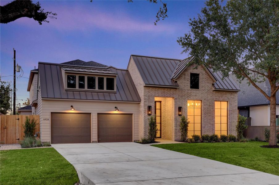 Front exterior of a new home in , Houston, TX, highlighting curb appeal (Image 1).