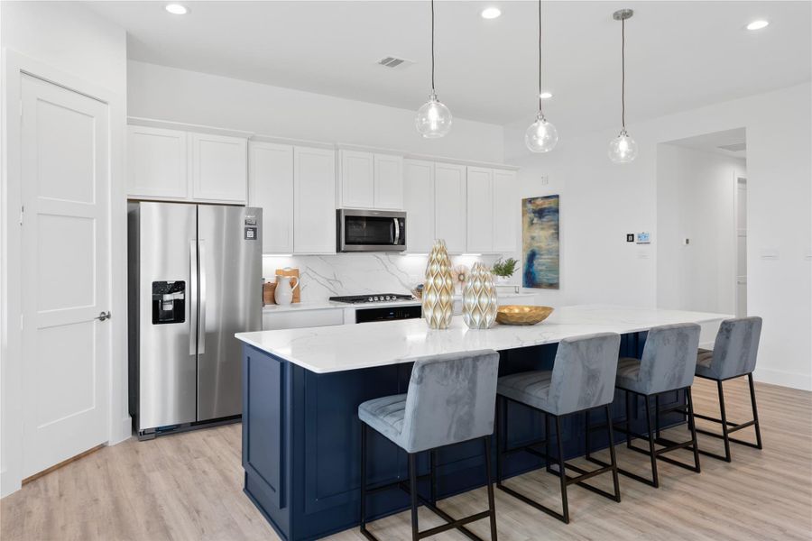 Furnished interior view inside a new home in River Ranch Estates, Dayton (Image 7).