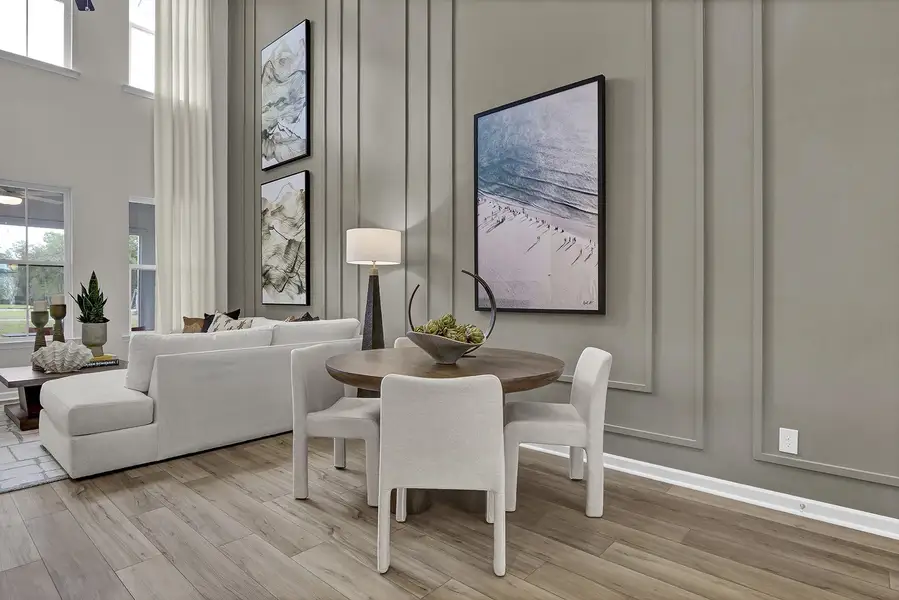 Representative furnished interior of a home built from the Hydrangea - Vanguard Collection by Mungo Homes in Bally Castle, Murrells Inlet (Image 6).