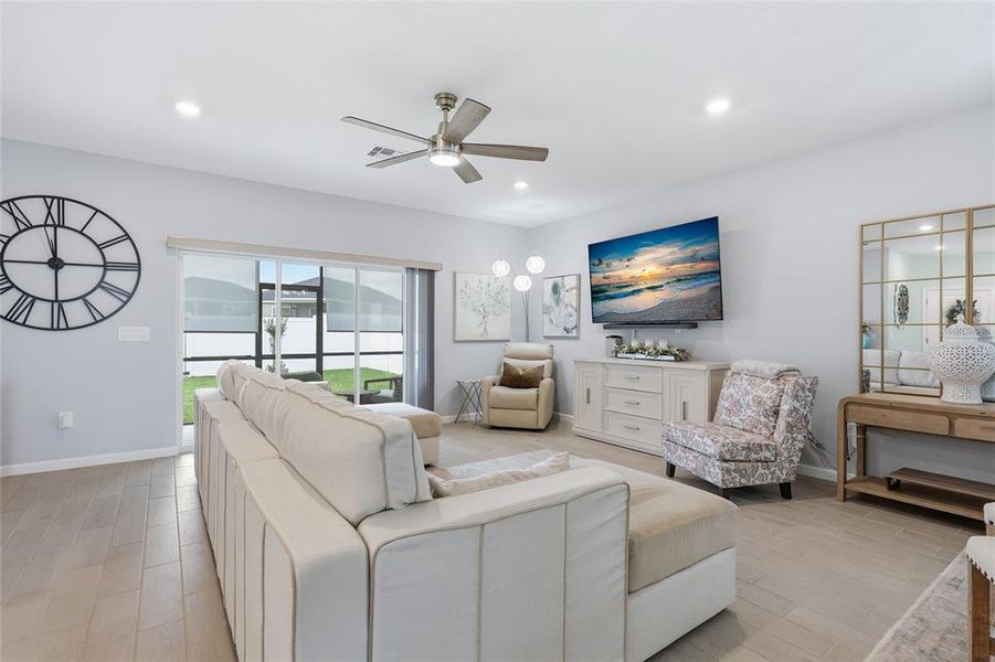 Furnished interior view inside a new home in Trailhead Landing, Alachua (Image 34).